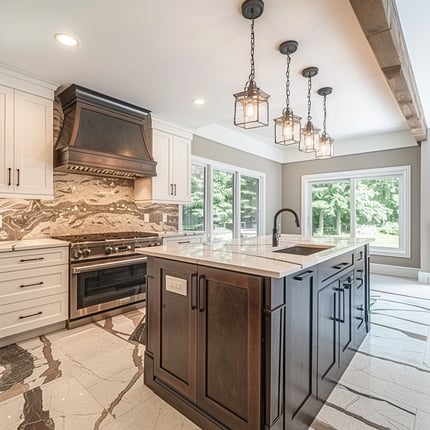 A newly renovated kitchen in Manlius New York