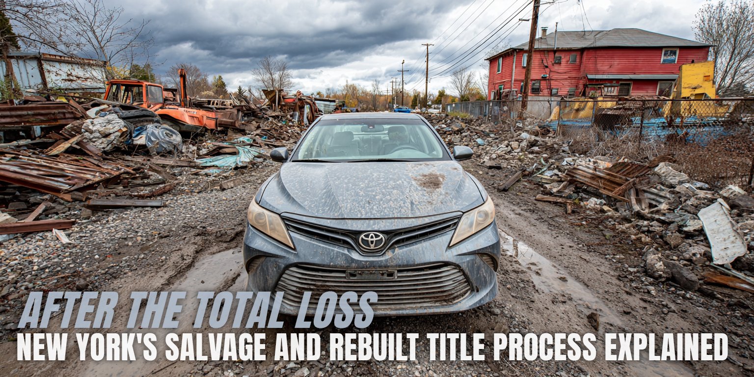 After the Total Loss - New York's Salvage and Rebuilt Title Process Explained