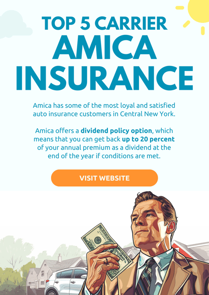 Amica Insurance - One of the best auto insurance carriers in Central New York