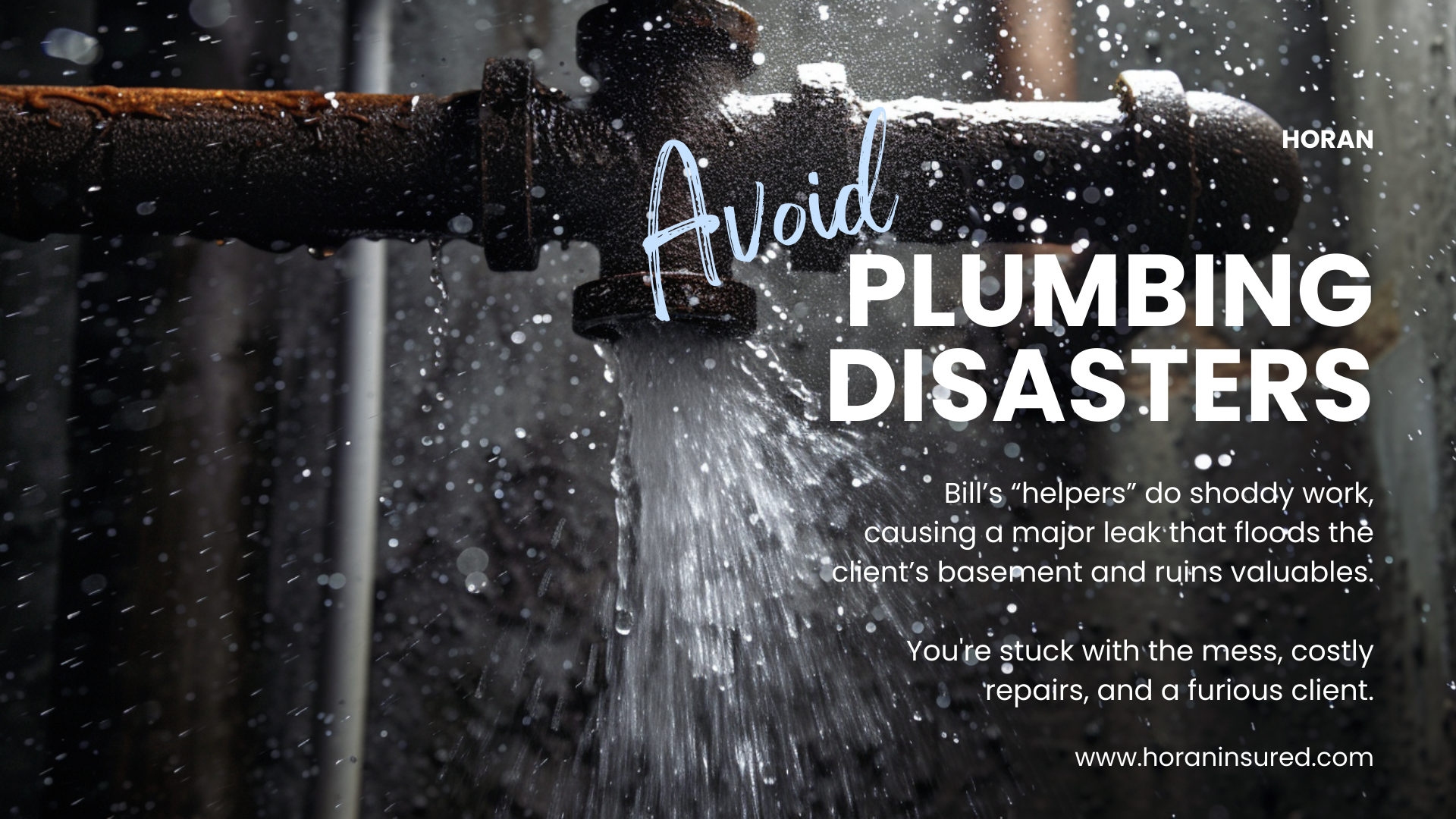 Avoid subcontracting nightmares like plumbing disasters.