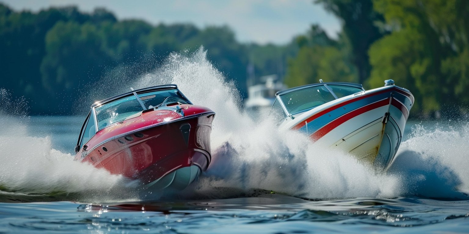 Close call on Seneca River in Baldwinsville New York