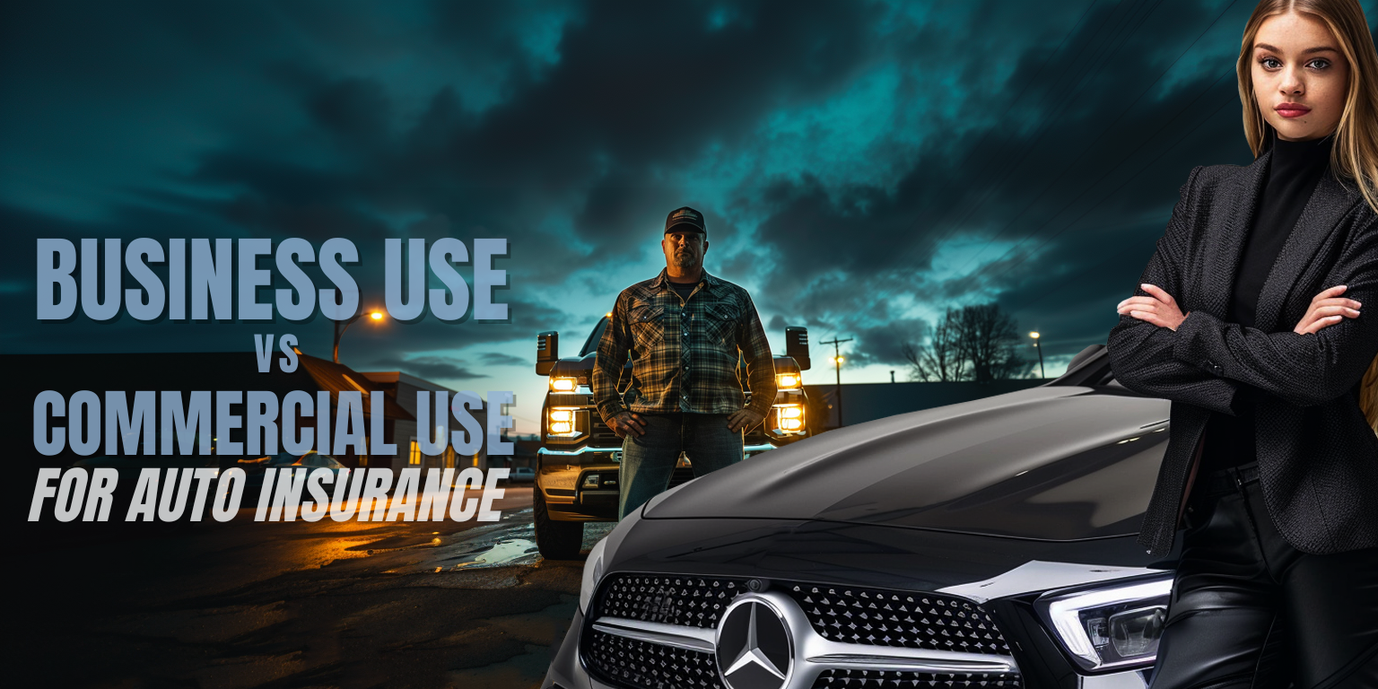 Difference between business use and commercial use for auto insurance