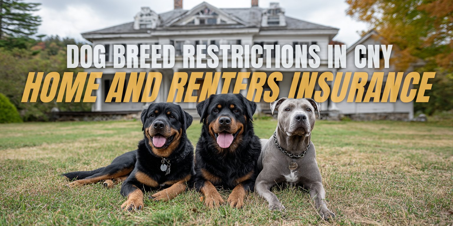 Dog Breed Restrictions in Central New York Home and Renters Insurance
