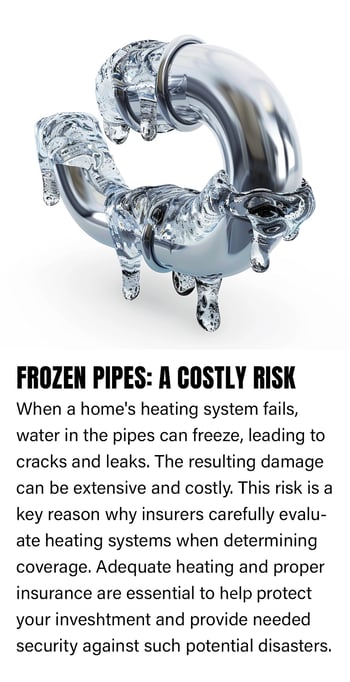 Frozen pipes, a costly risk 2025