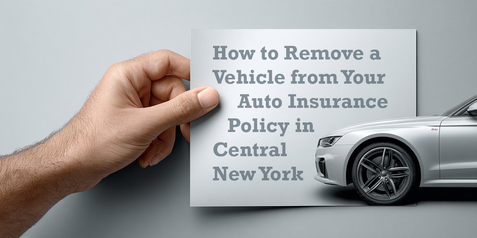 How to Remove a Vehicle from Your Auto Insurance Policy in Central New York