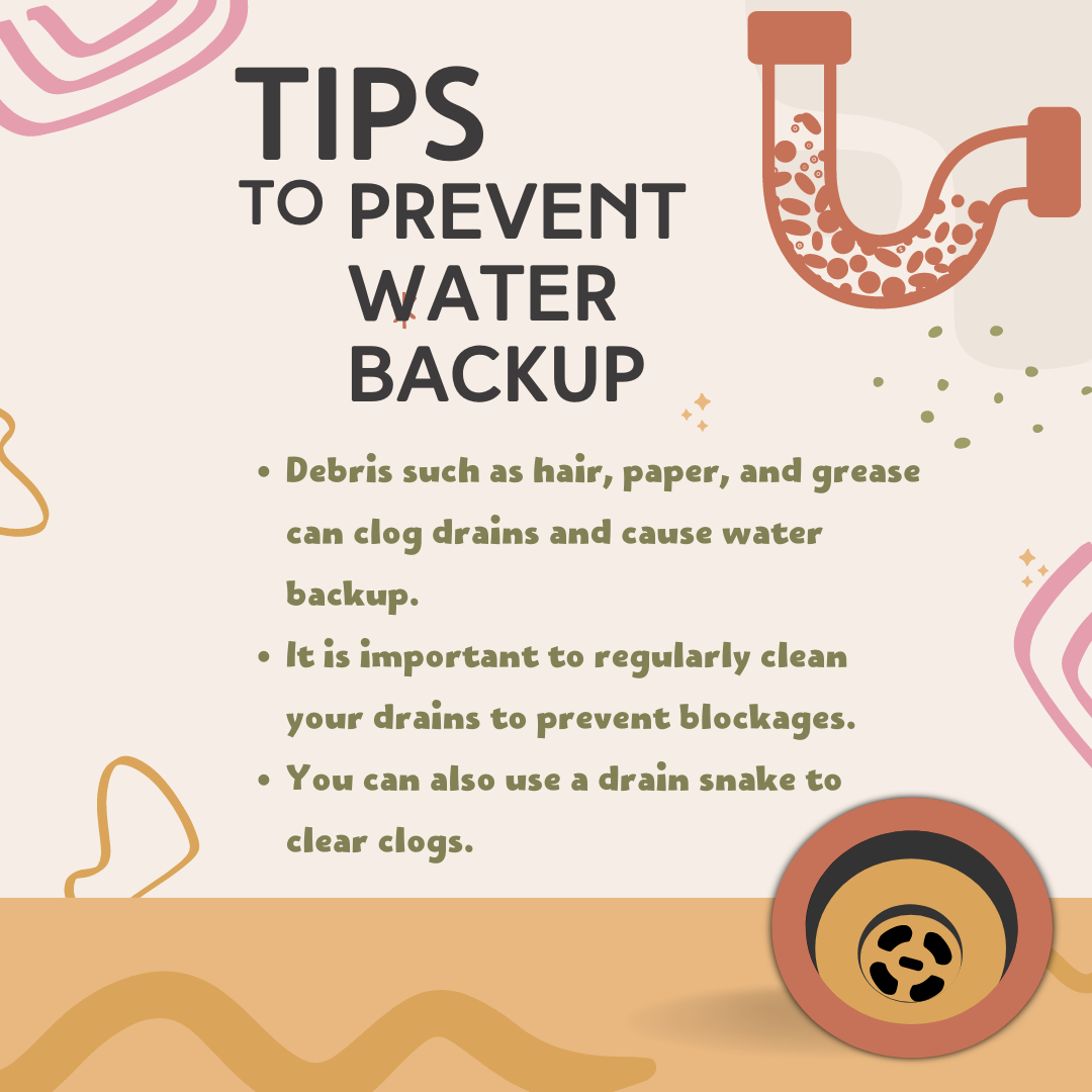 Ten tips to prevent water backup.