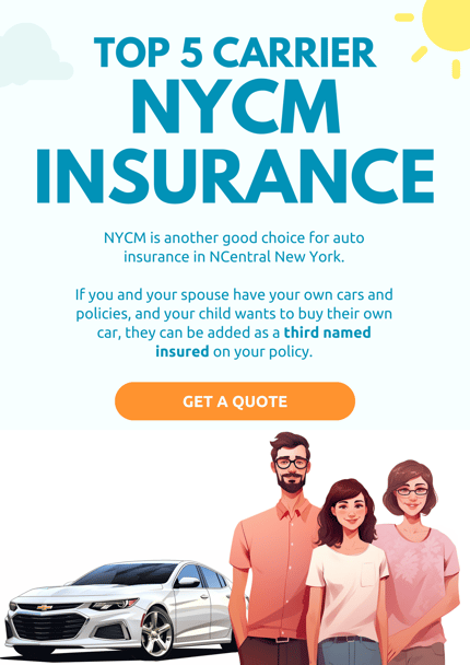 NYCM Insurance - One of the best auto insurance carriers in Central New York
