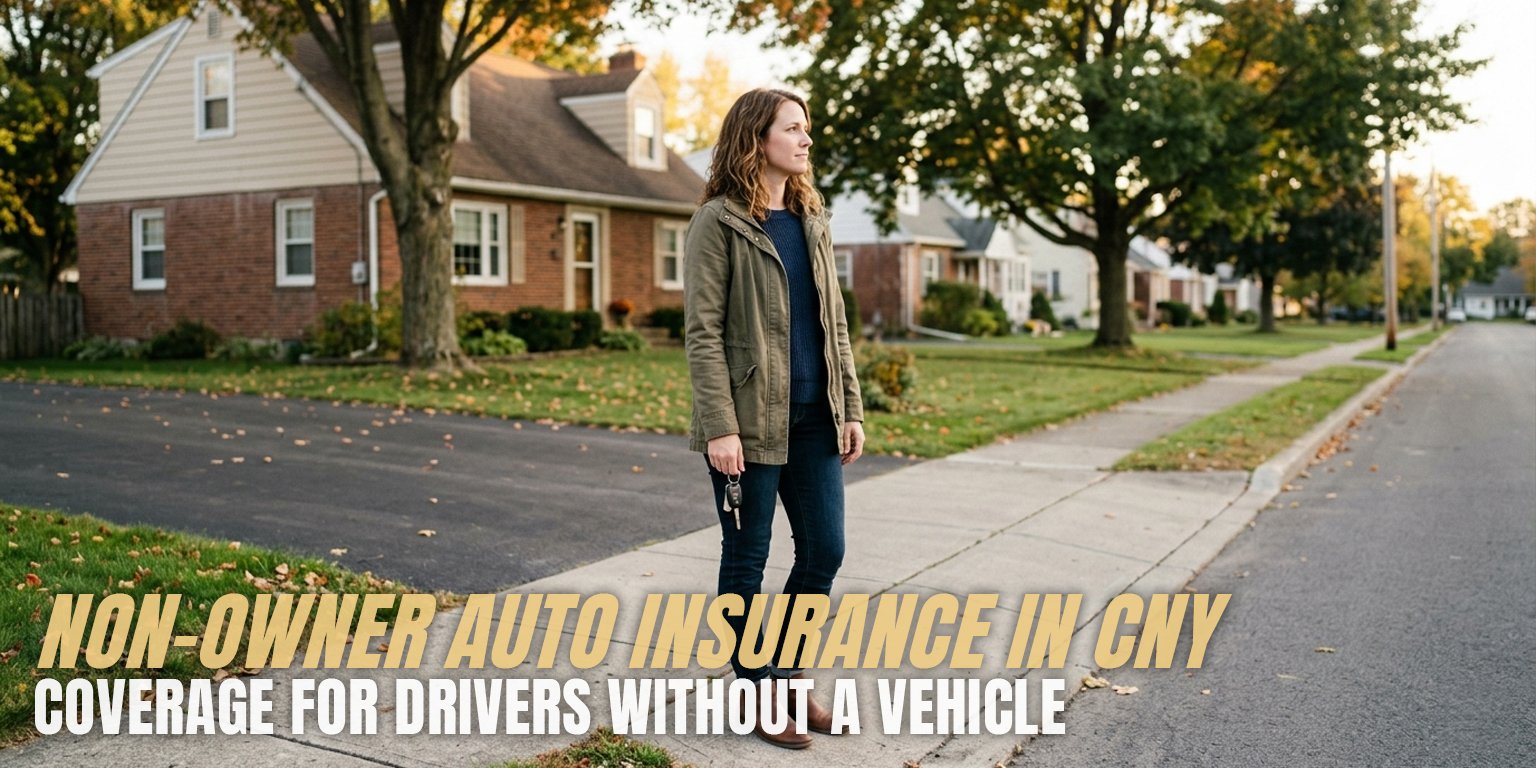 Non-Owner Auto Insurance in Central New York - Coverage for Drivers Without a Vehicle