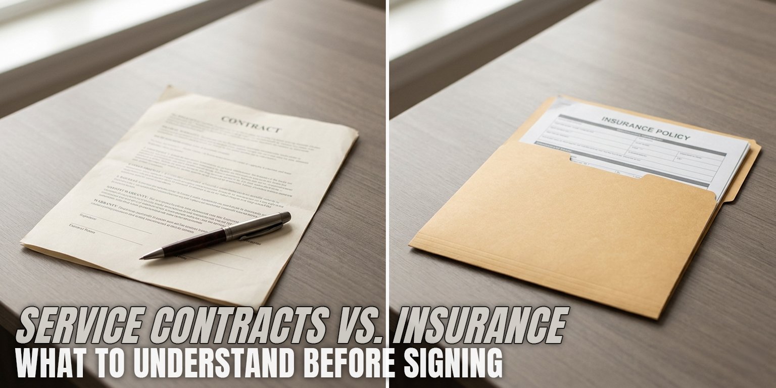 Service Contracts vs. Insurance - What CNY Drivers and Homeowners Should Understand Before Signing