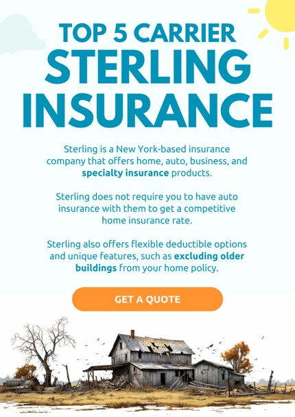 Sterling Insurance - One of the best home insurance carriers in Central New York