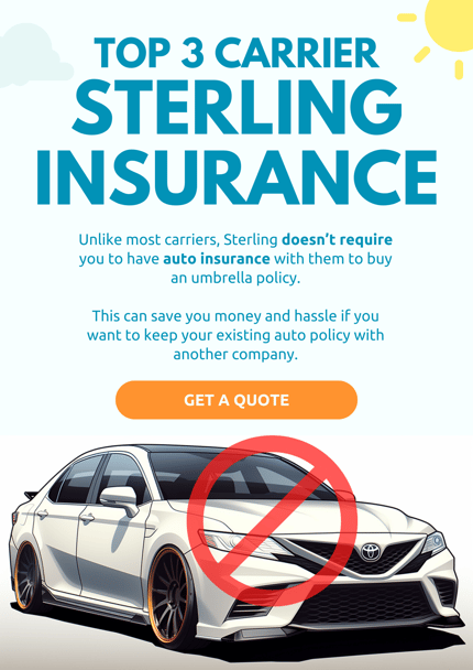 Sterling Insurance - One of the best umbrella insurance carriers in Central New York