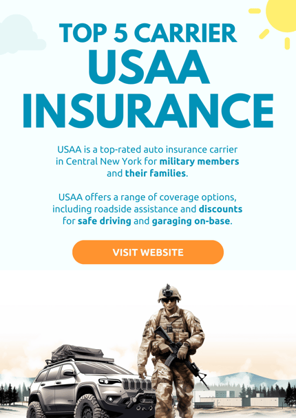 USAA Insurance - One of the best auto insurance carriers in Central New York