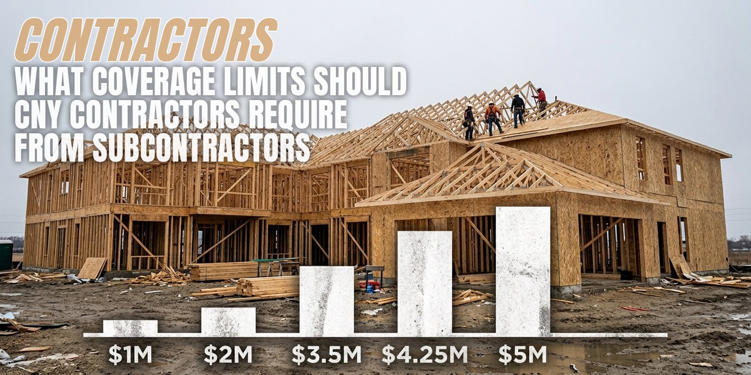 What Coverage Limits Should CNY Contractors Require from Subcontractors