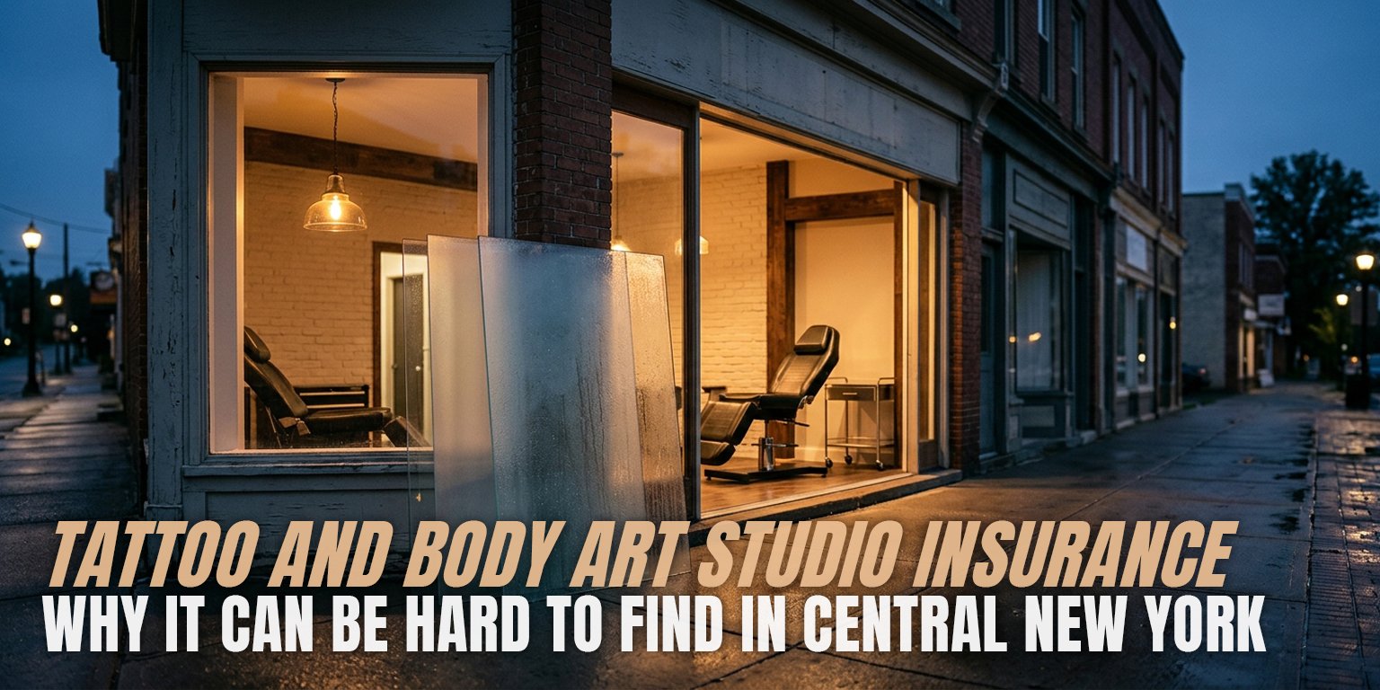 Why Tattoo and Body Art Studio Insurance Can Be Hard to Find in Central New York