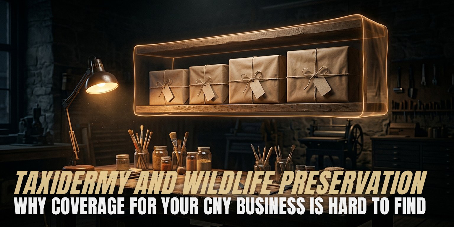 Why Taxidermy and Wildlife Preservation Business Insurance Can Be Hard to Find in Central New York