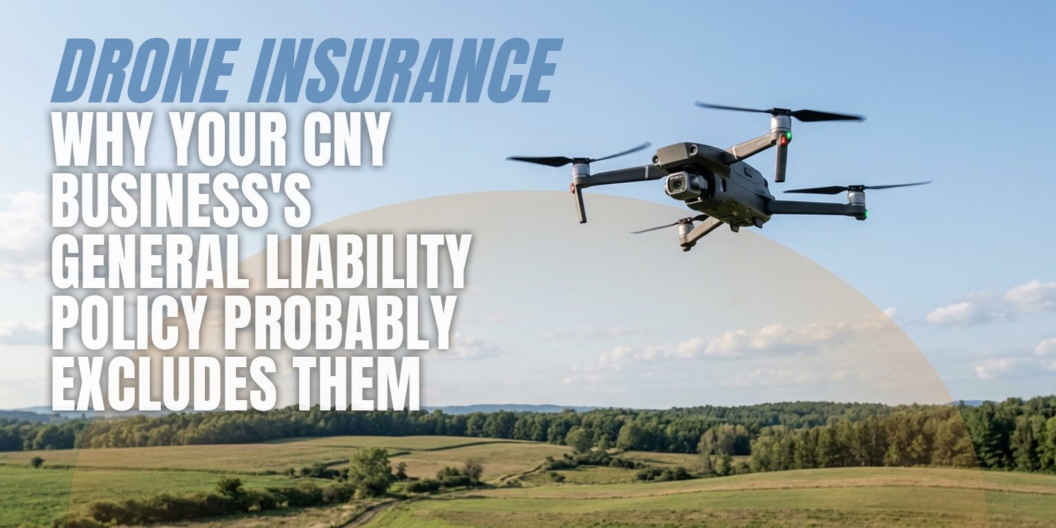 Why Your CNY Business's General Liability Policy Probably Excludes Drones