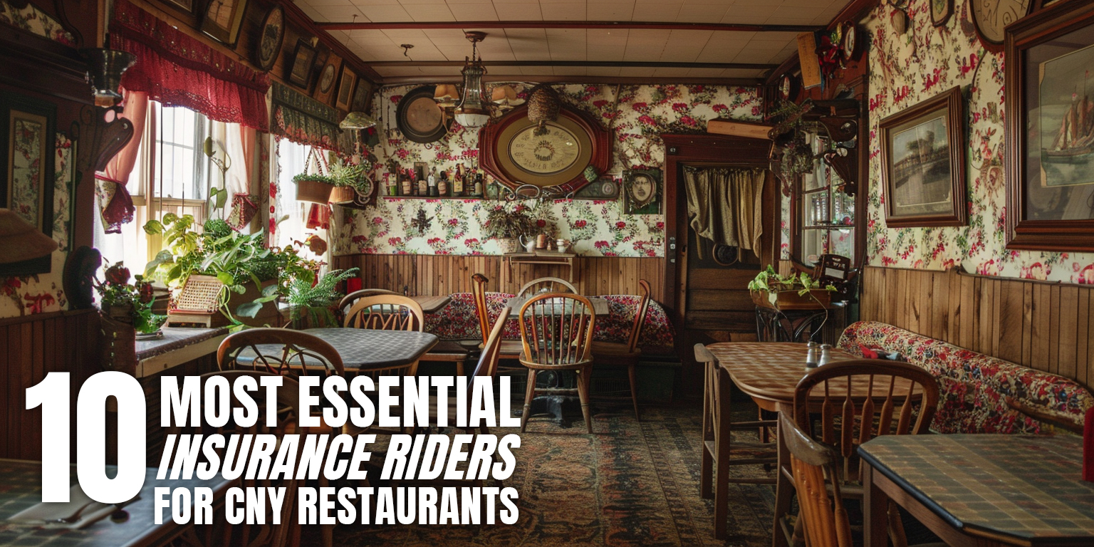 10 most essential insurance riders for CNY restaurants.