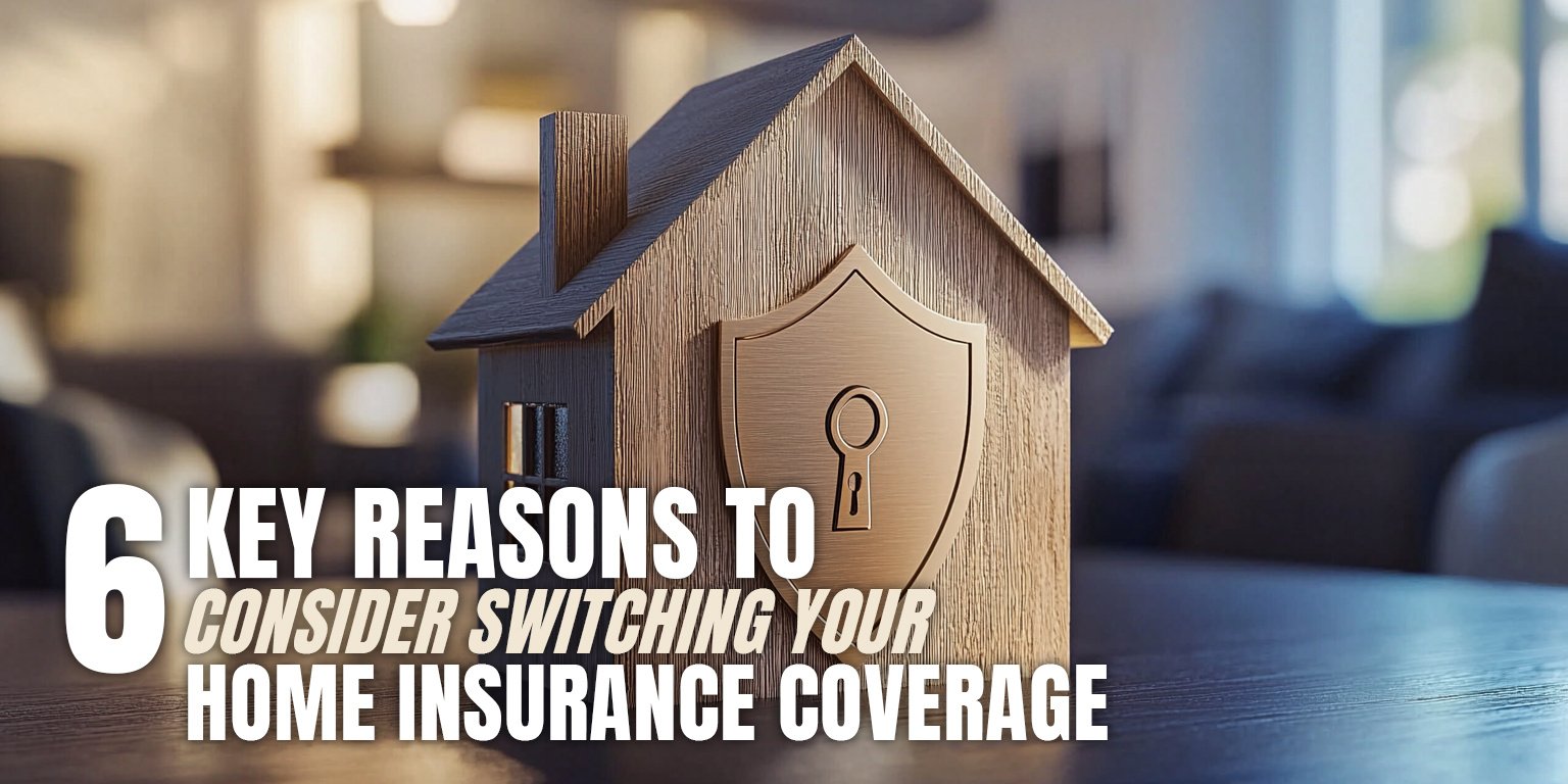 6 key reasons to consider switching your home insurance coverage