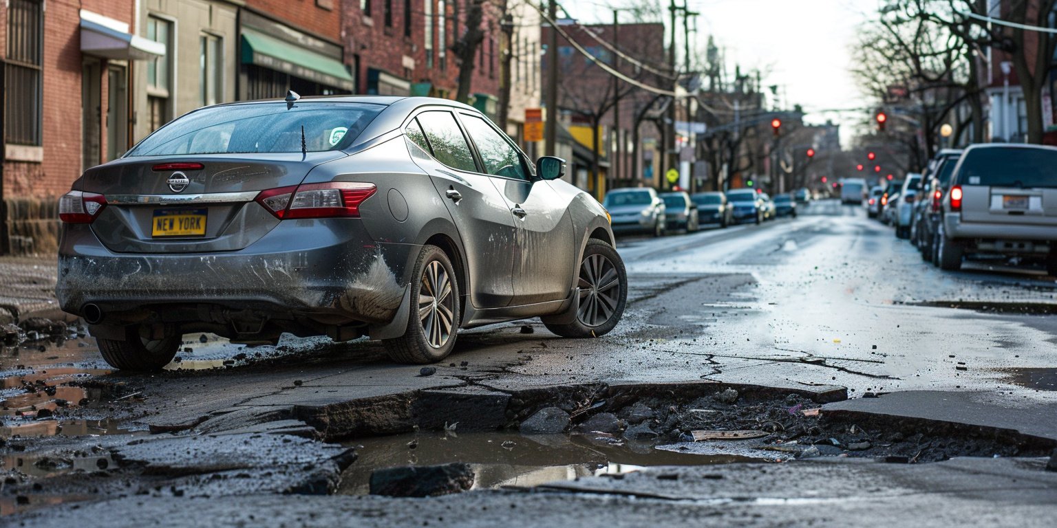 Does car insurance cover damage from potholes